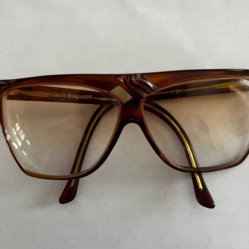 Laura Biagiotti Brown Glasses